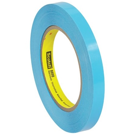 3M 1/2'' x 60 yds. 3M 8898 Poly Strapping Tape, 12PK T913889812PK